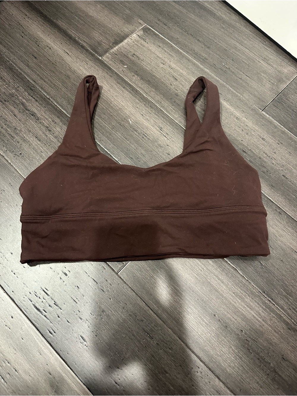 Lululemon Brown Seamless Sports Bra